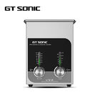 Heated Small Ultrasonic Cleaner Stainless Steel SUS304 Mateiral 0 - 30 Min Timer